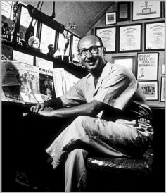 Sammy Cahn at home in LA 1959